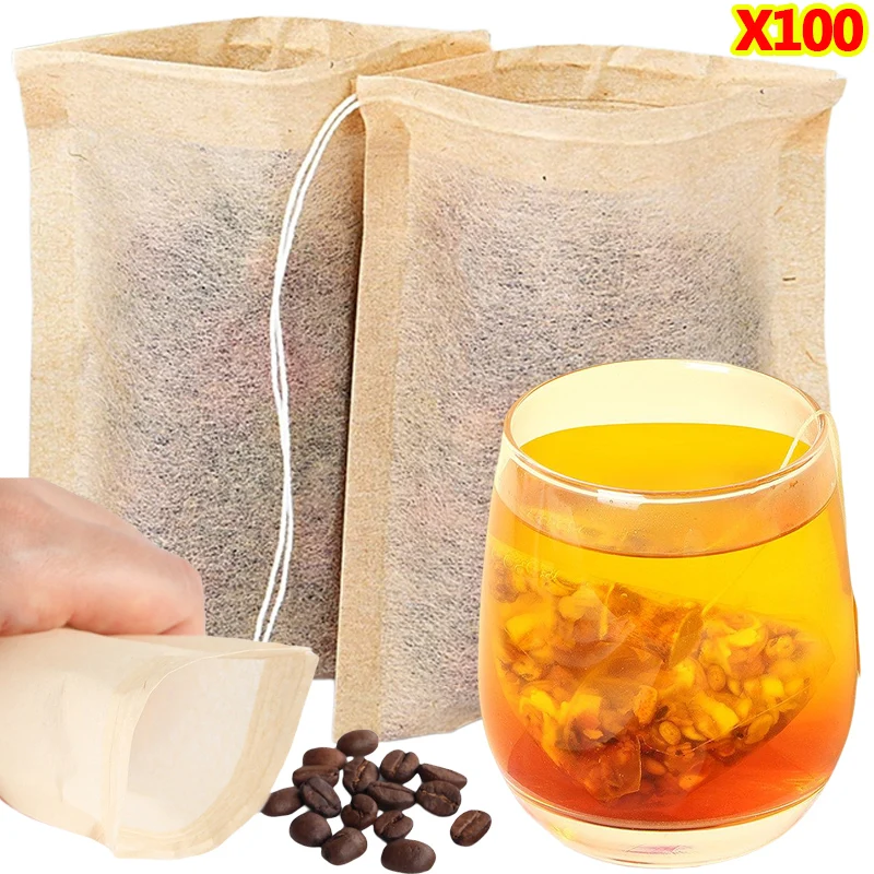 Herbal Wellness Products - 100 Adet Çay Poşetleri İpli Filtre