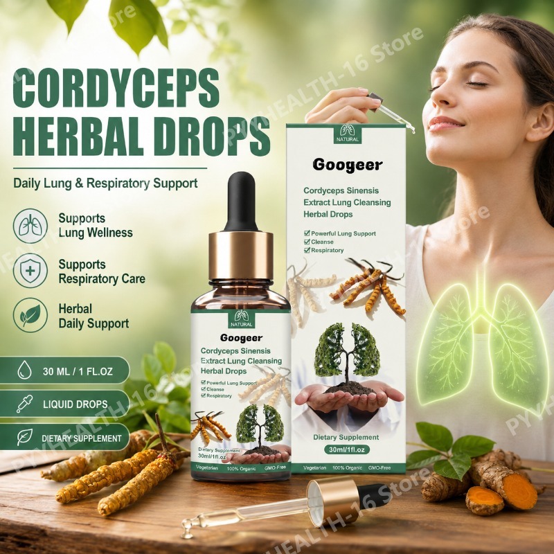 Herbal Wellness Formula - Cordyceps Sinensis Bitkisel Damlaları, Kırlangıç Yaprağı