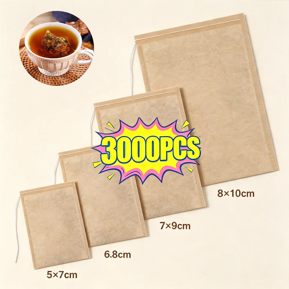 Herbal Wellness Products - 100/3000 Adet Tek Kullanımlık Çay Filtre