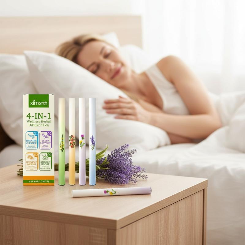 Herbal Wellness Products - 4'ü 1 Arada Bitkisel Difüzör Seti