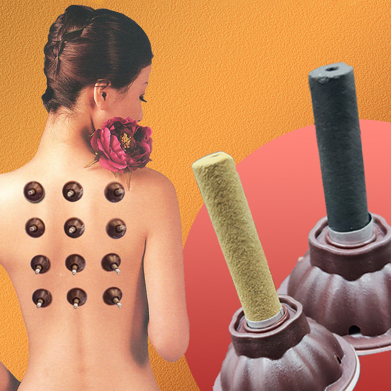Herbal Wellness Massage - 2 Çeşit Kendinden Yapışkanlı Moxa Çıkartmaları