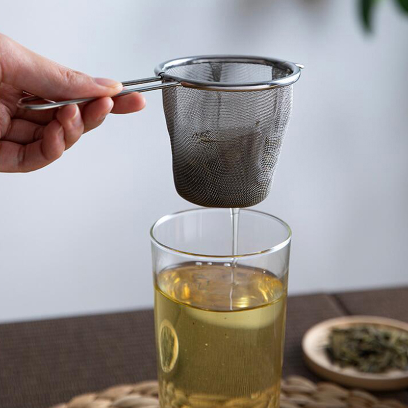 Herbal Wellness Products - Paslanmaz Çelik Çay Demliği Yeniden Kullanılabilir