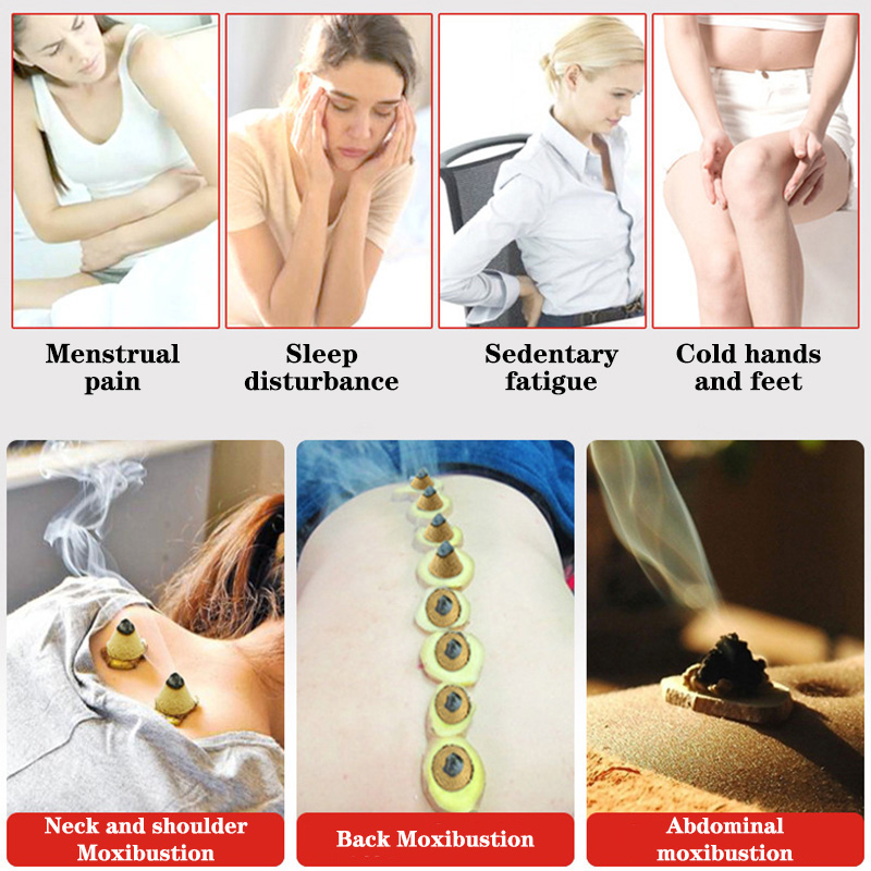 Karın Isıtma için Konik Moxa Ç - Herbal Wellness Massage incelemesi ve fiyatı