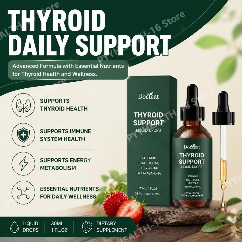 Docteat Tiroid Destek Sıvı Dam - Herbal Wellness Formula incelemesi ve fiyatı